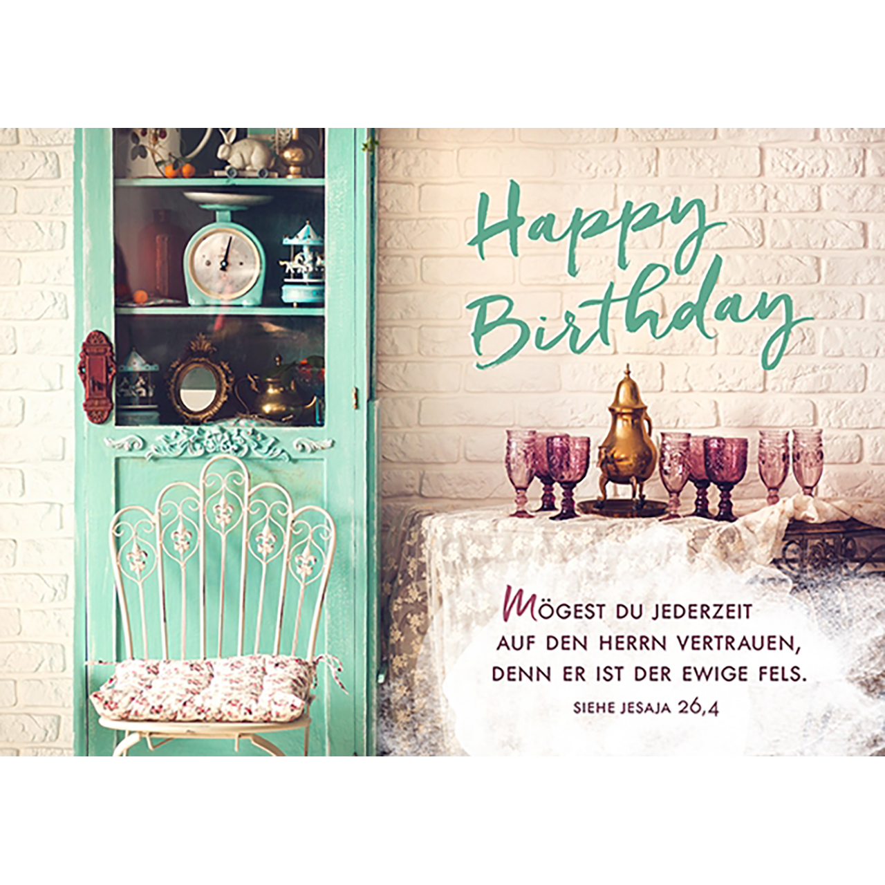 Postkarte - Postkarte 'Happy Birthday'