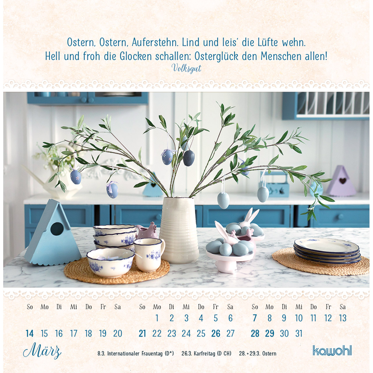Postkartenkalender - Von Herzen gute Tage 2027