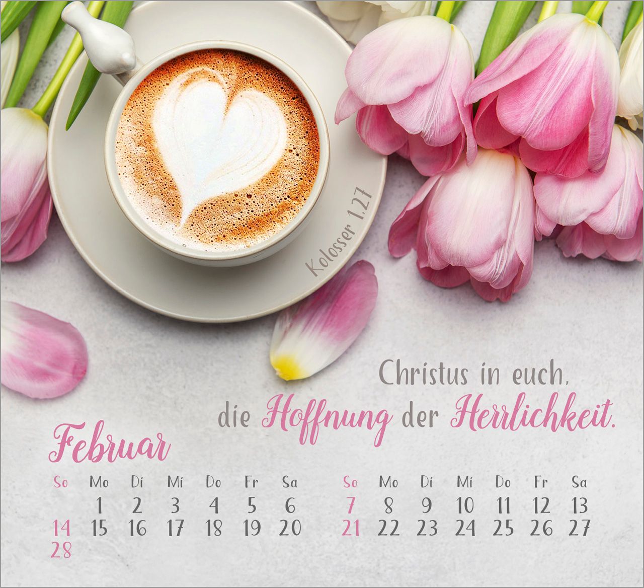 Tischkalender - Sei gesegnet! 2027