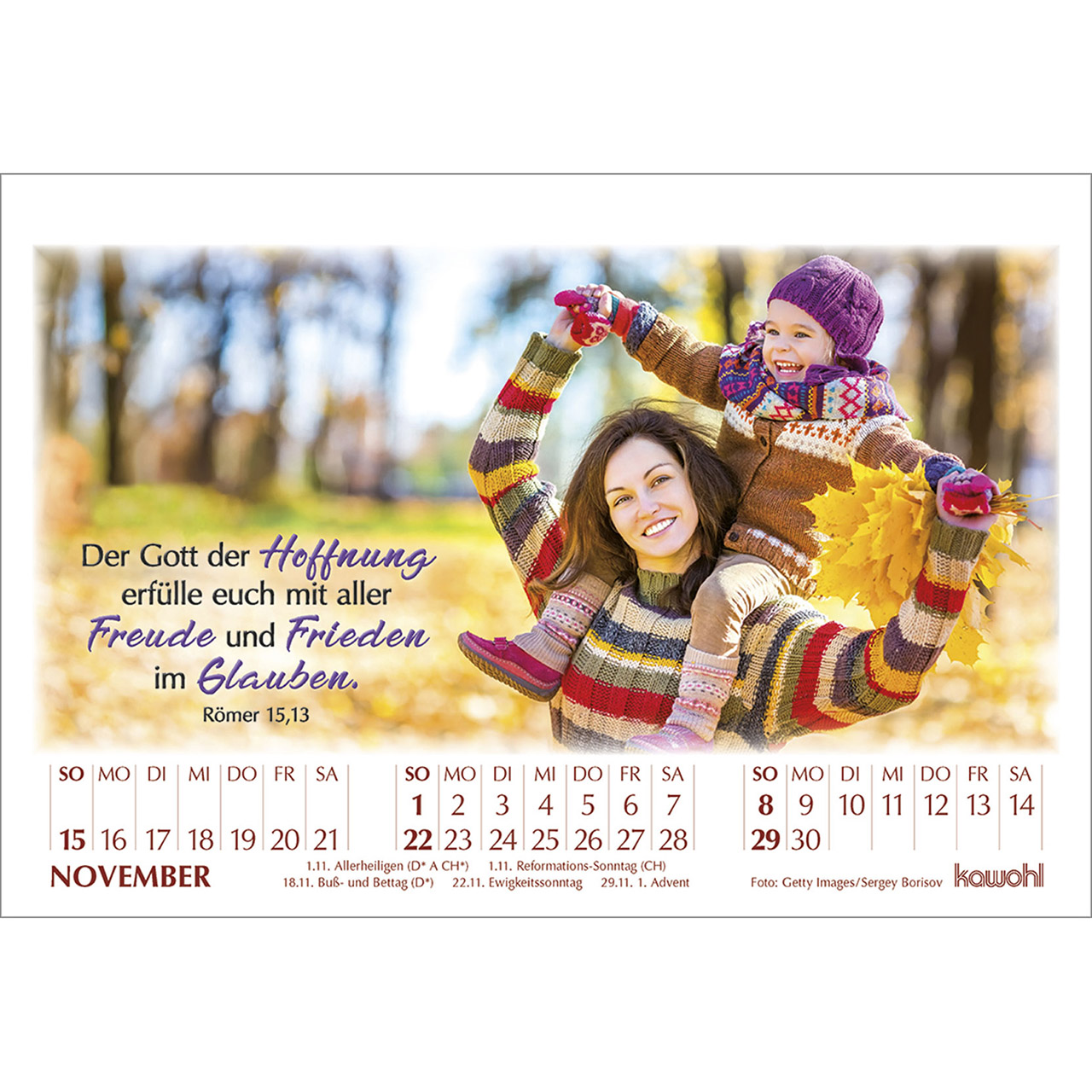 Tischkalender - In seinem Licht 2026