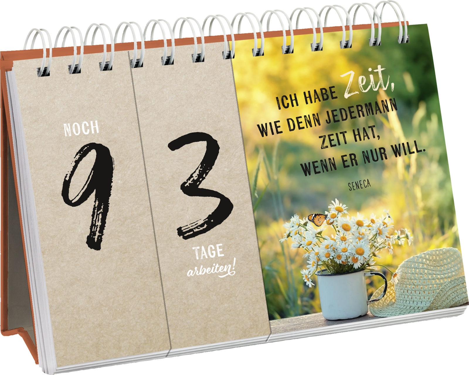 Aufstellbuch - Countdown zum Ruhestand