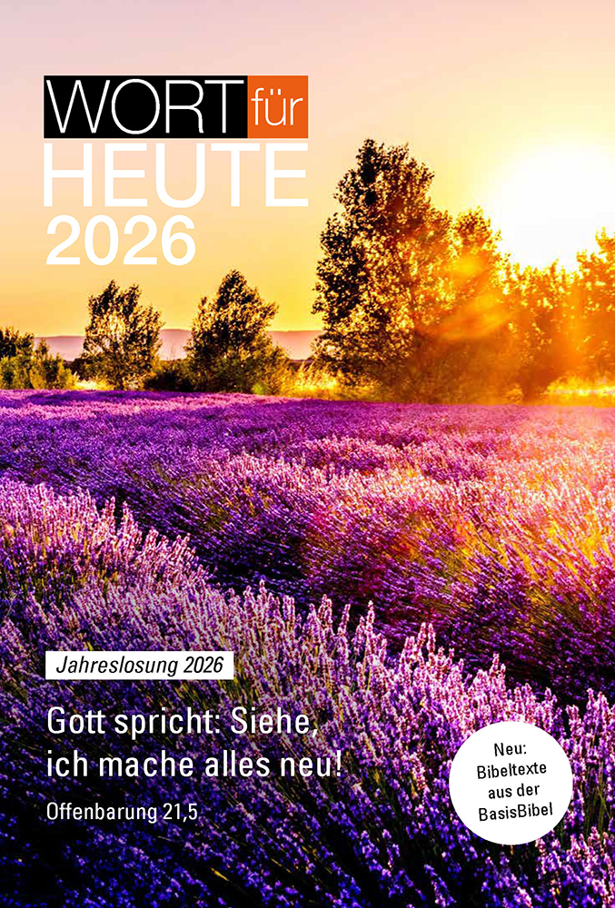 Wort für heute 2026 - Großdruck-Buchkalender
