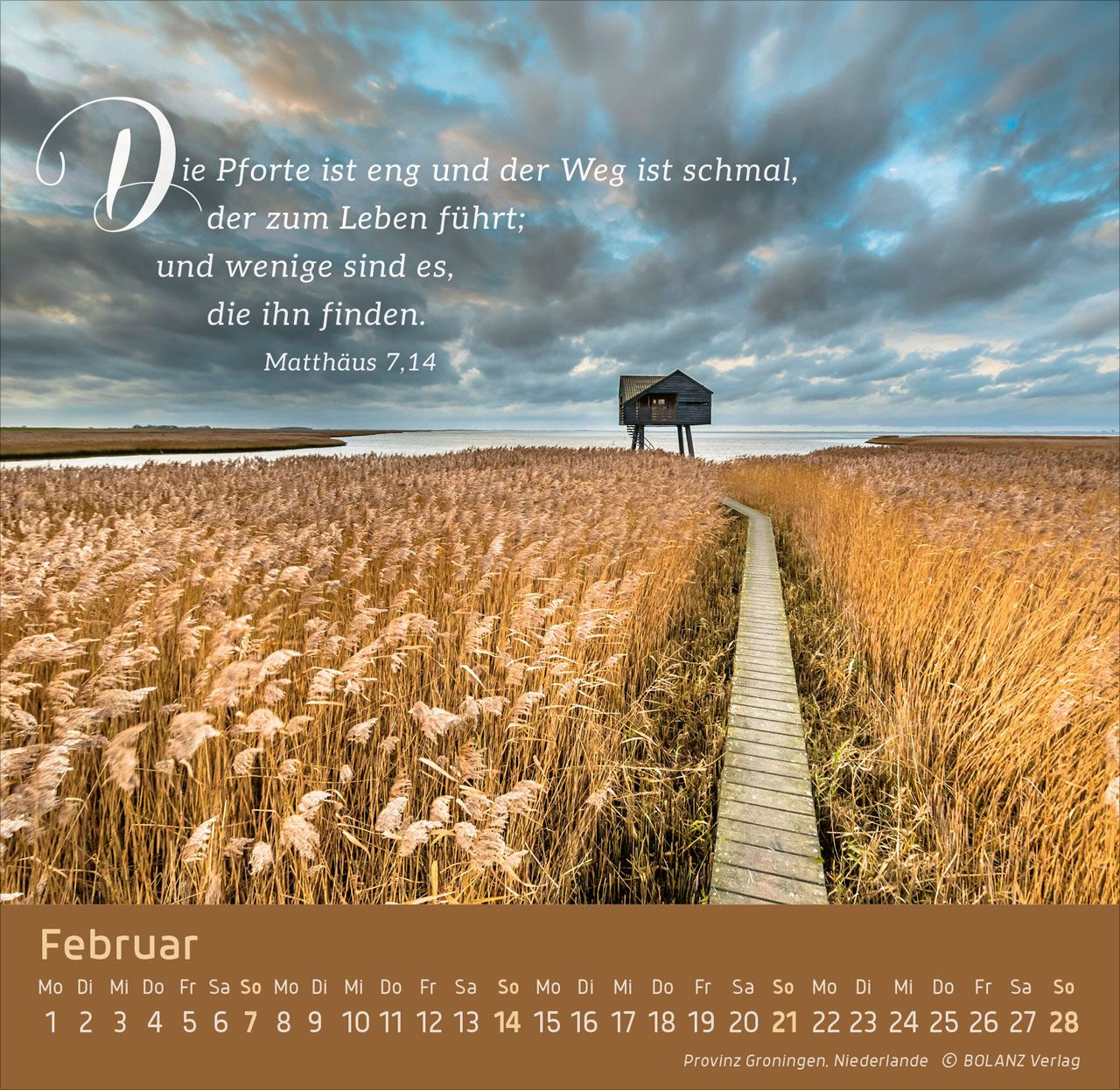 Tischkalender - Weg - Licht - Leben 2027 Tischkalender