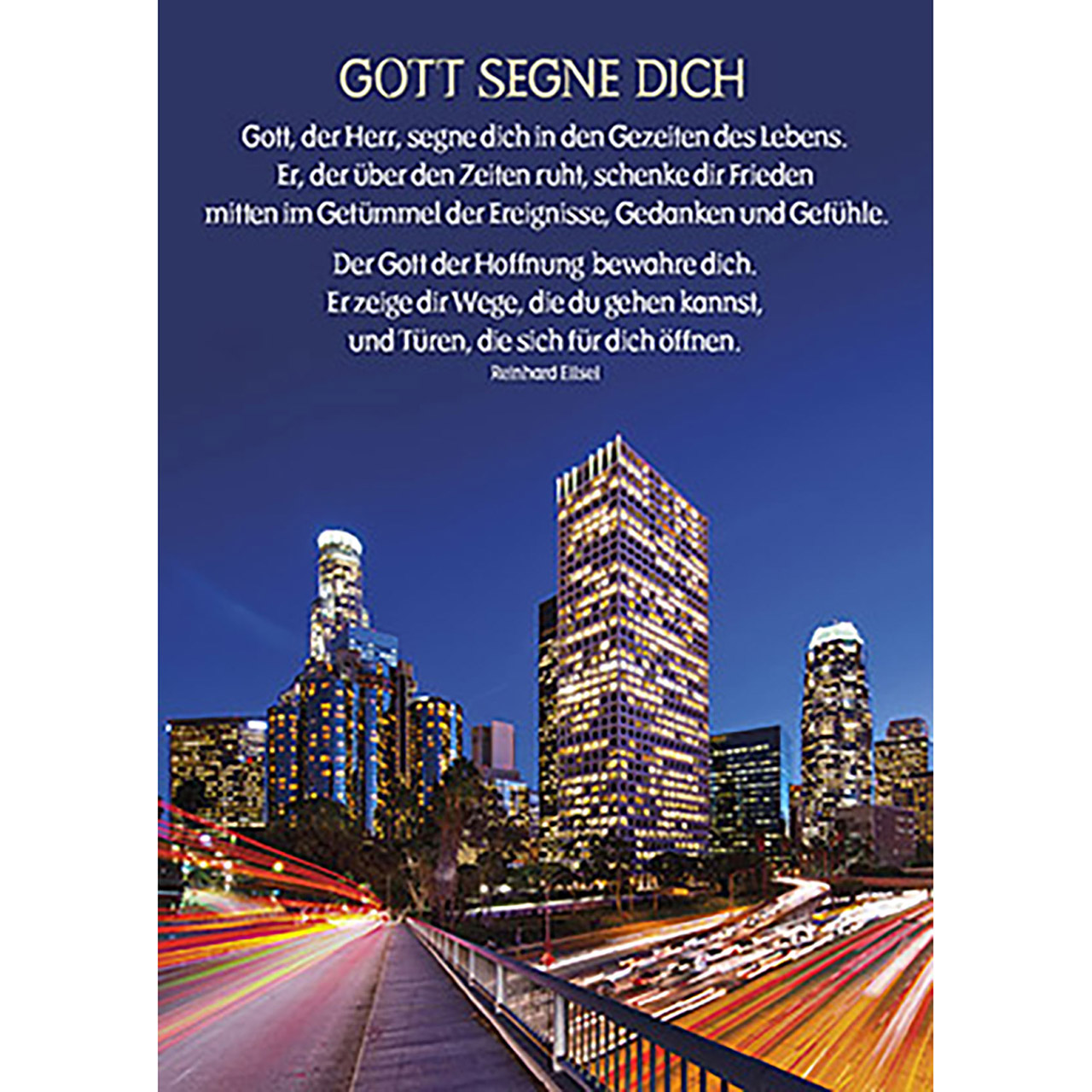Gott segne dich Poster - Gott segne dich - Großstadt