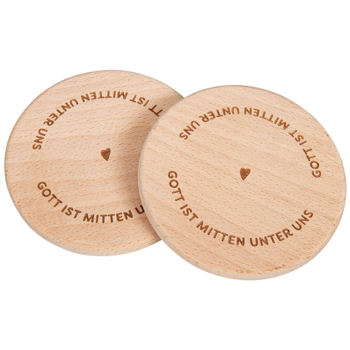 Untersetzer - Untersetzer Holz 2er-Set