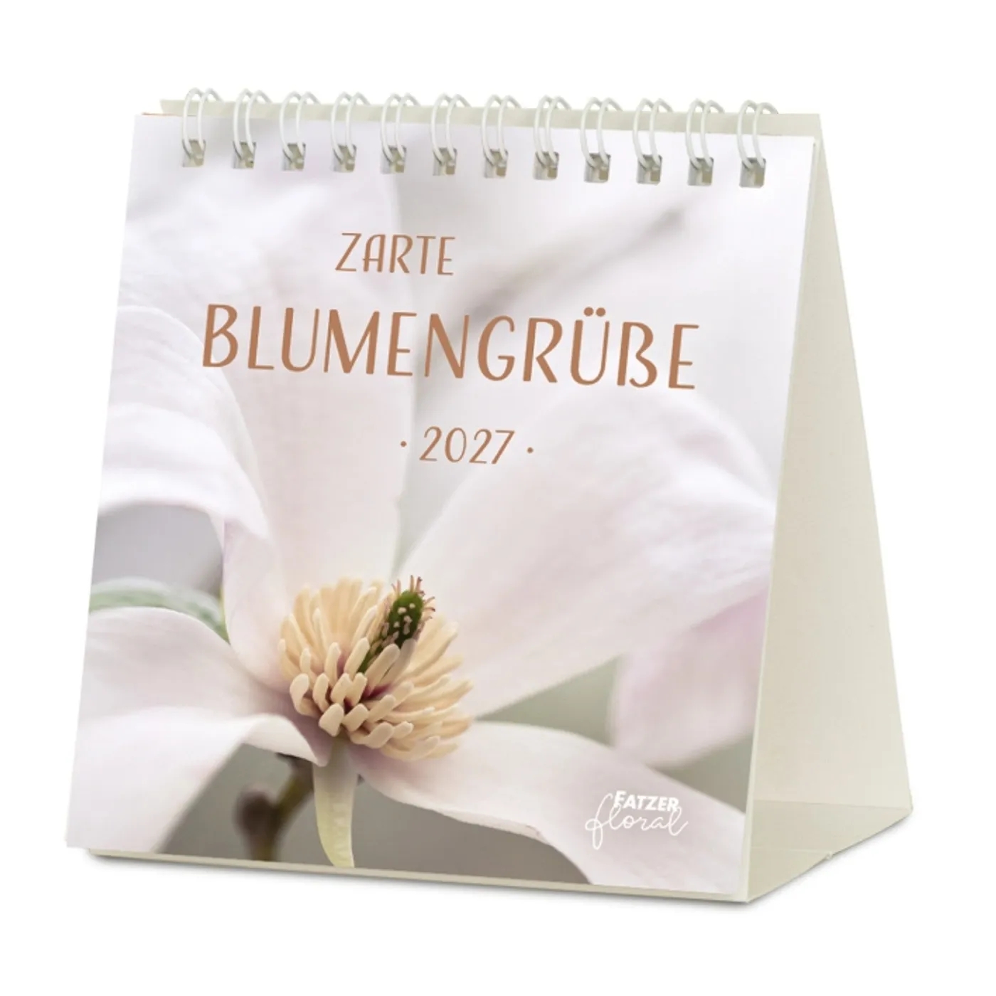 Tischkalender - Zarte Blumengrüße 2027
