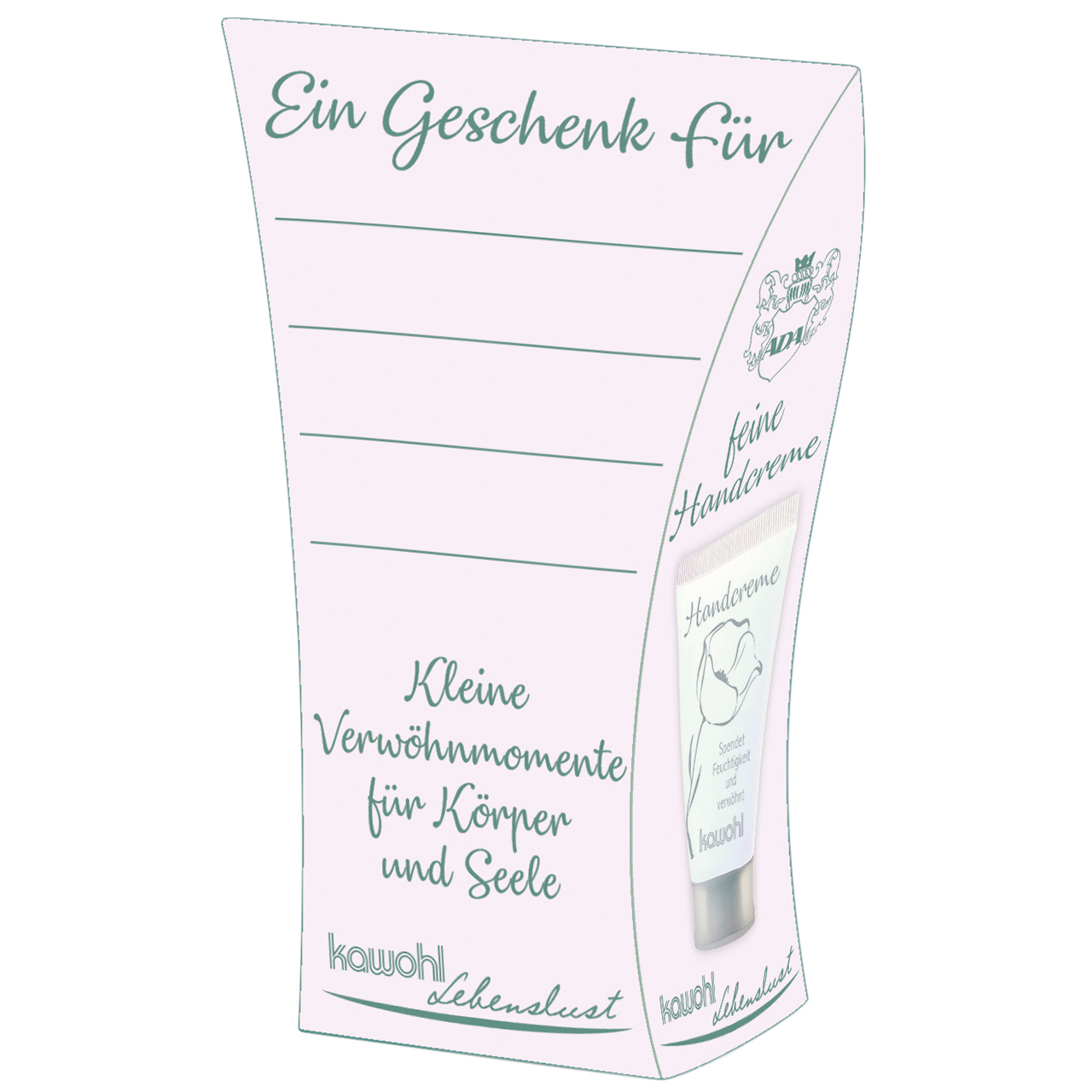 Handcreme - Alles Liebe - Rotkehlchen Ast Blüten