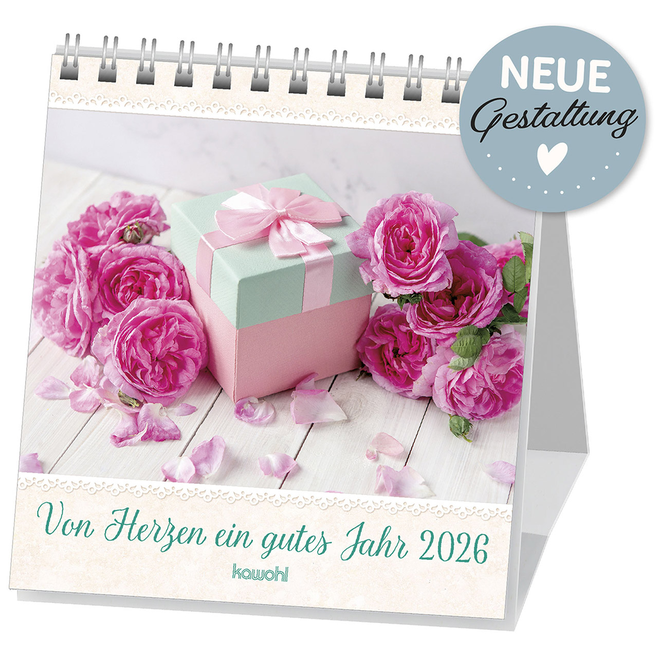 Von Herzen ein gutes Jahr 2026 Tischkalender - Von Herzen ein gutes Jahr 2026