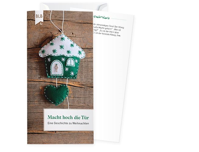 Grußkarte - Macht hoch die Tür