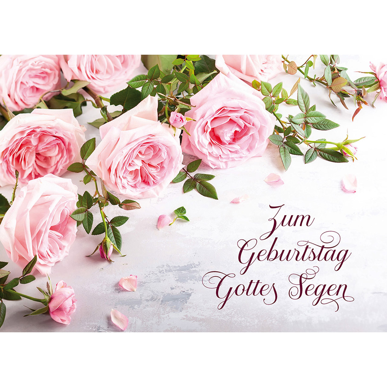 Zum Geburtstag Gottes Segen