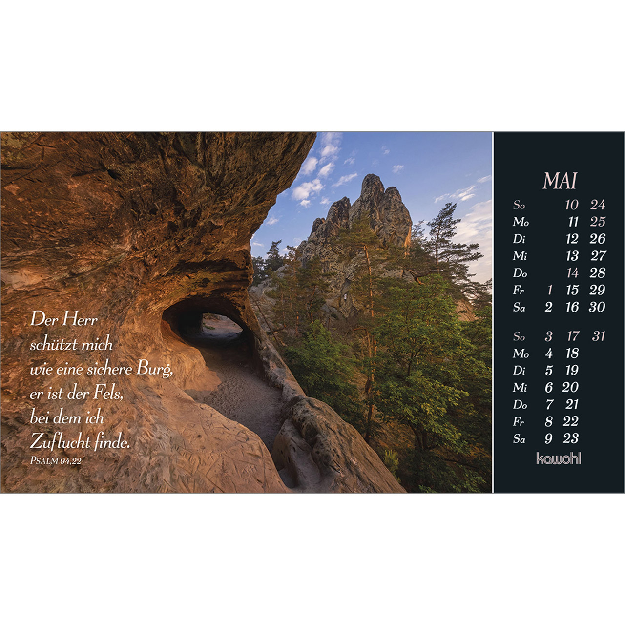 Postkartenkalender - Sehnsucht nach Unendlichkeit 2026