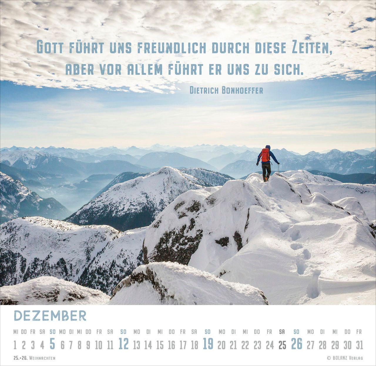 Tischkalender - Freiheit 2027 Tischkalender