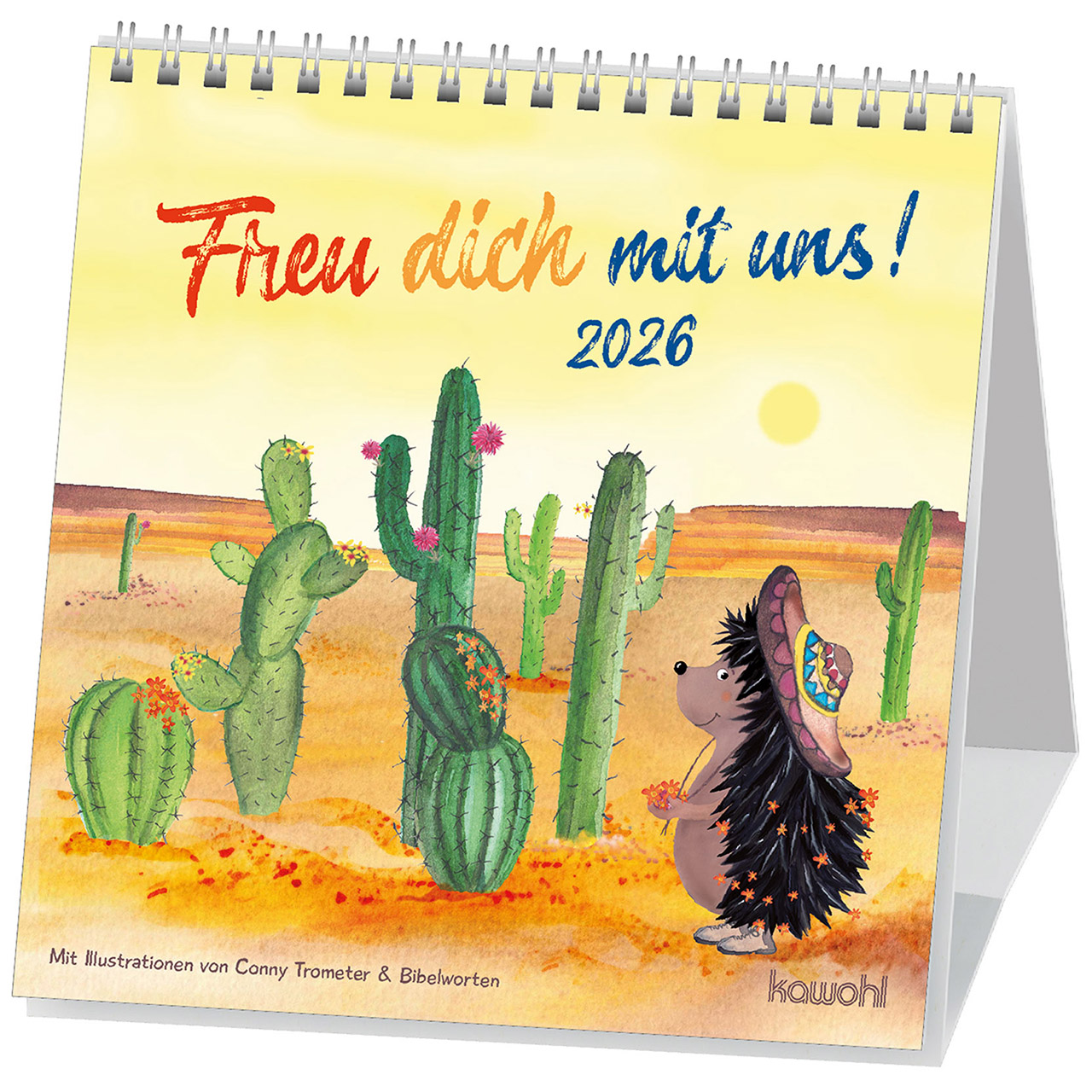 Freu dich mit uns! 2026 Postkartenkalender - Freu dich mit uns! 2026