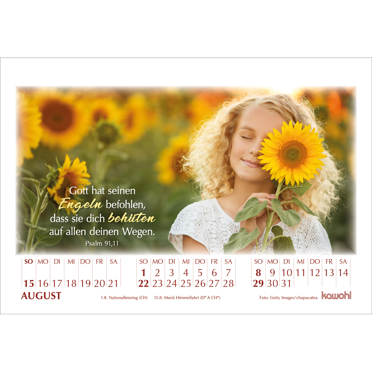 Aufstellkalender - In seinem Licht 2027