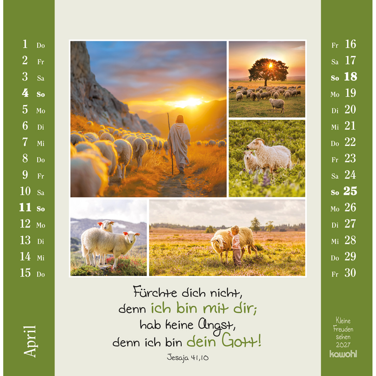 Postkartenkalender - Kleine Freuden sehen 2027