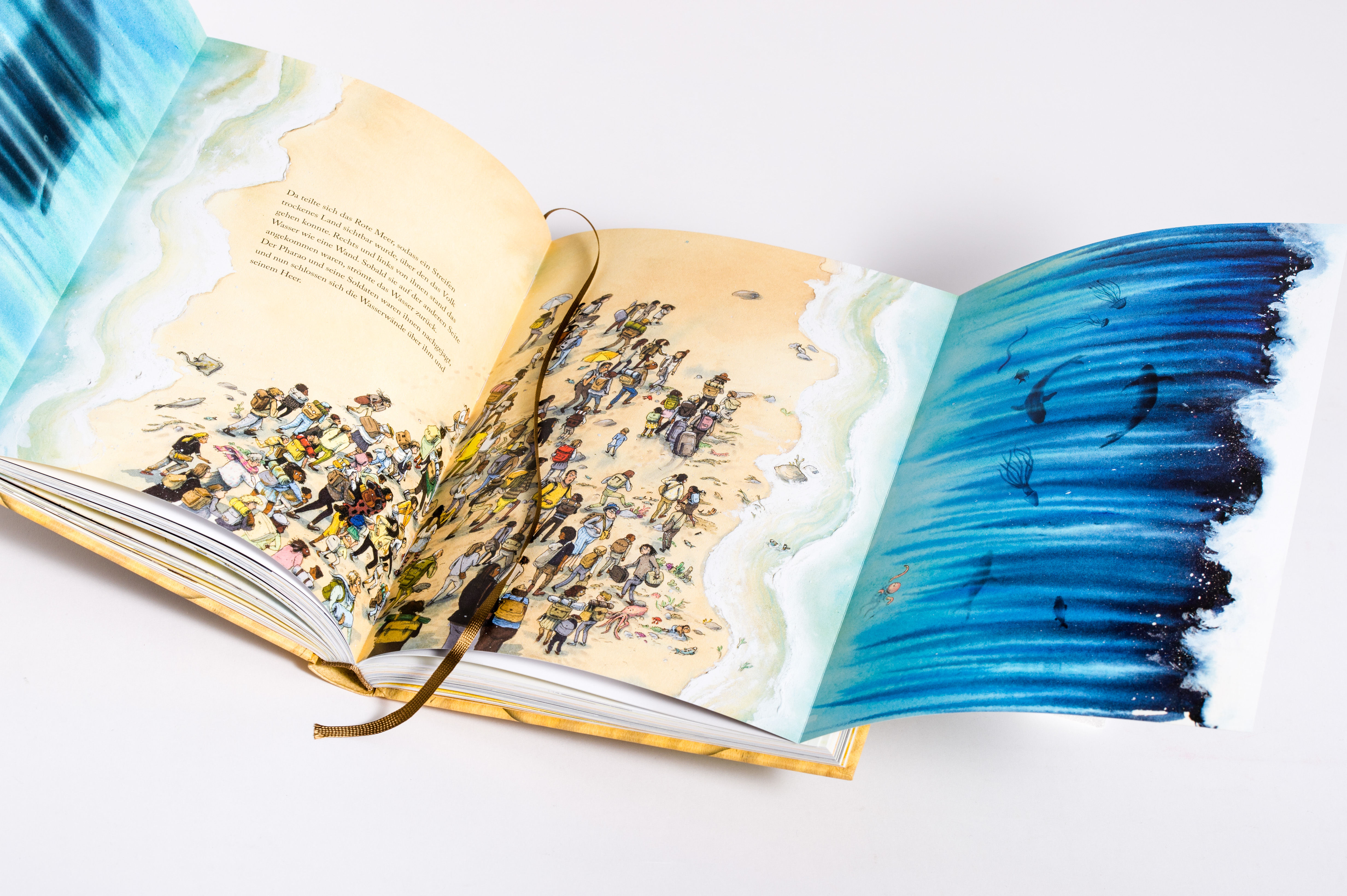 Kinderbibel - Unsere allerbeste Kinderbibel - Menschen Römer Regenbogen  Kreuze Tiere Boot