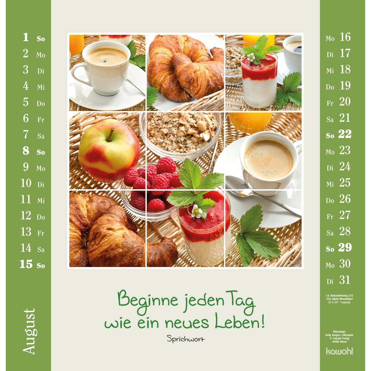 Wandkalender - Kleine Freuden entdecken 2027