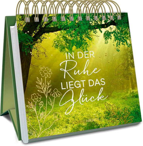 Aufstellbuch - In der Ruhe liegt das Glück