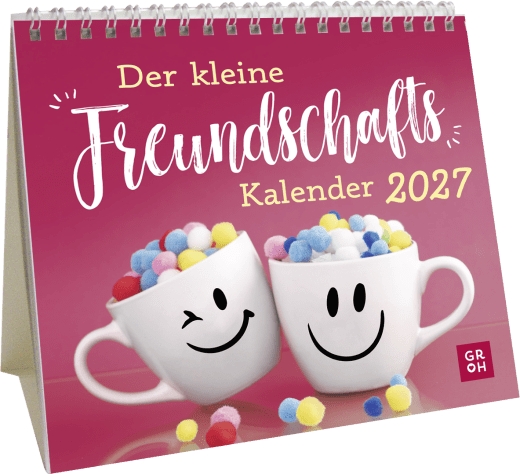 Aufstellkalender - Der kleine Freundschaftskalender 2027