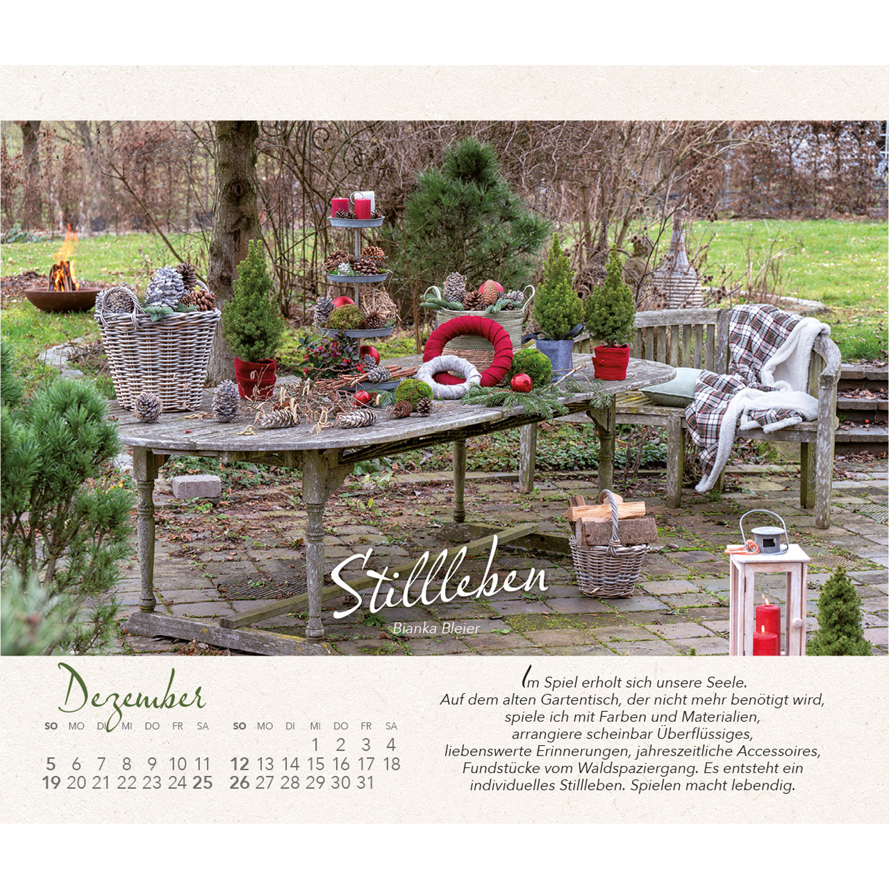 Postkartenkalender - Wo Himmel und Erde sich zart berühren 2027