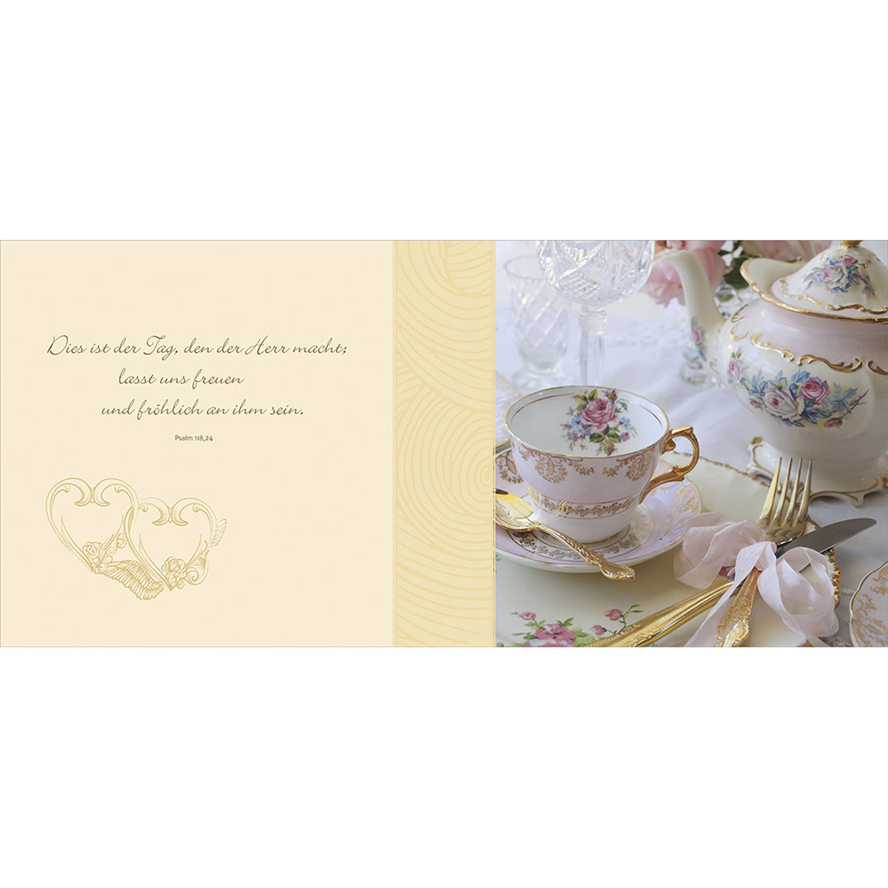 Geschenkbuch - Zur goldenen Hochzeit - Schnörkelmuster