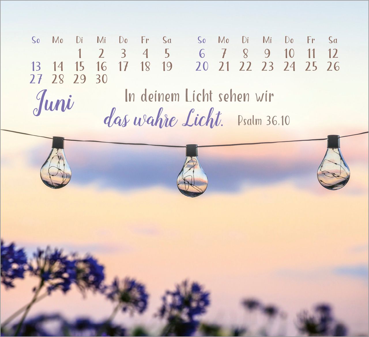 Tischkalender - Sei gesegnet! 2027