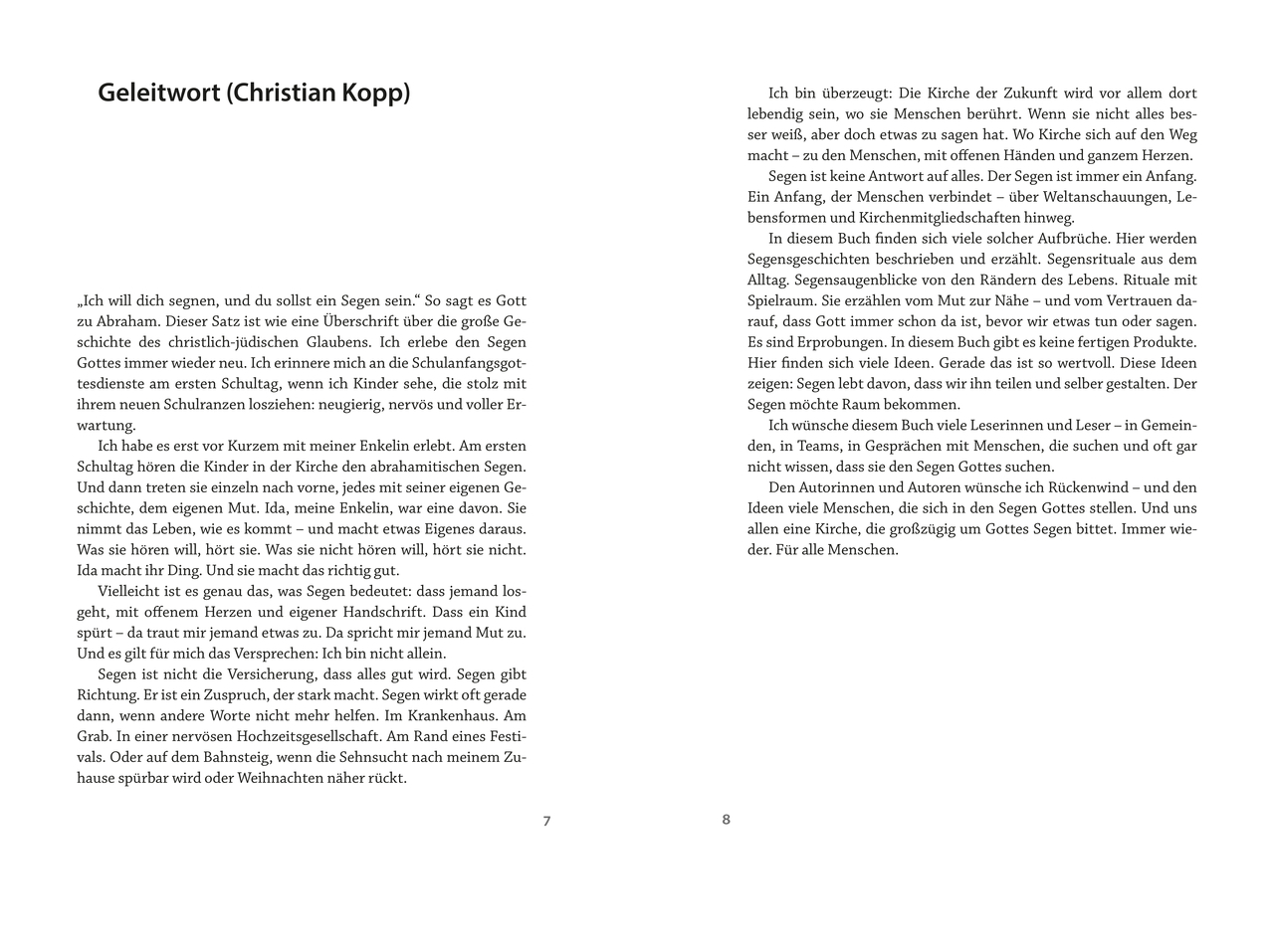 Buch - Und mittendrin: Segen