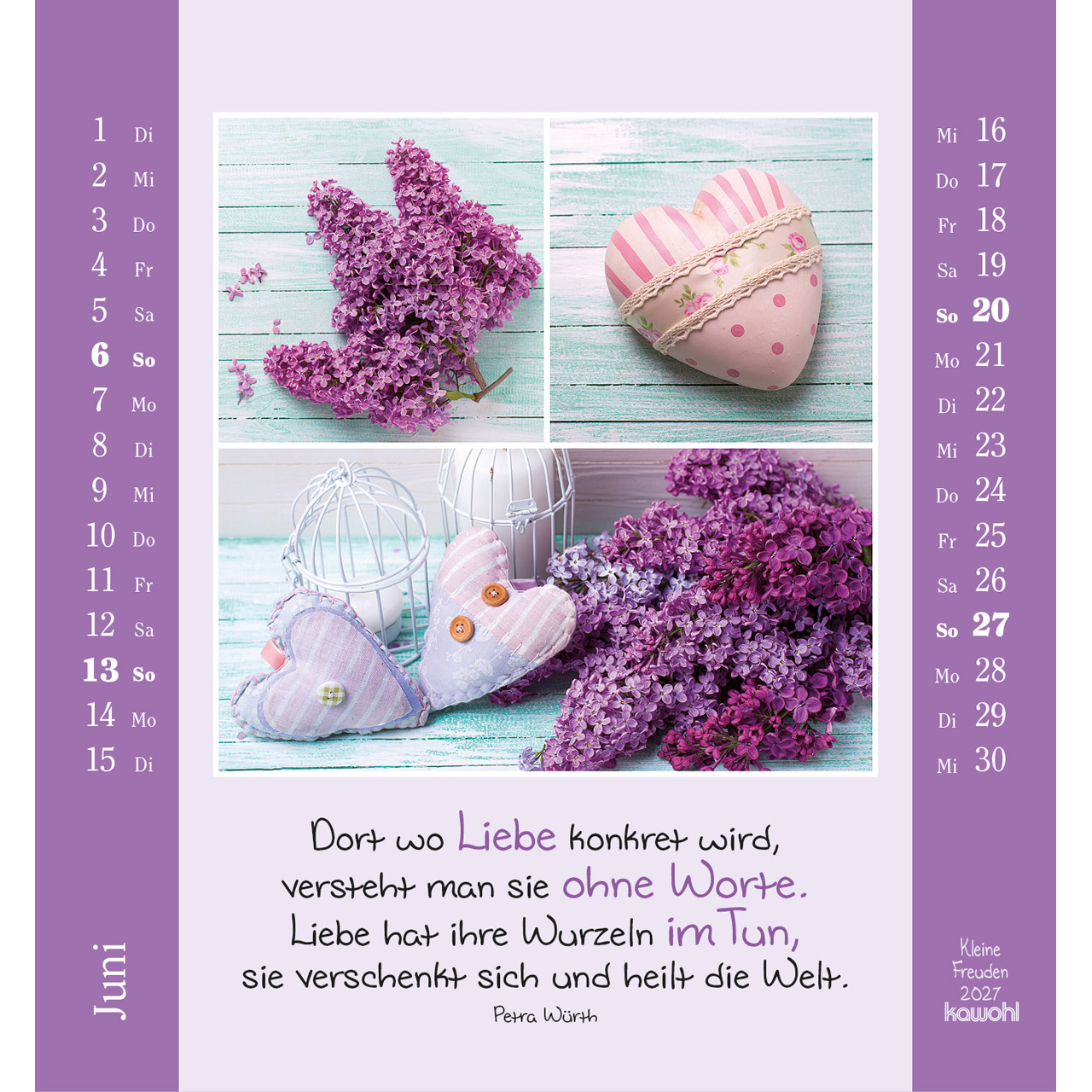 Aufstellkalender - Kleine Freuden 2027