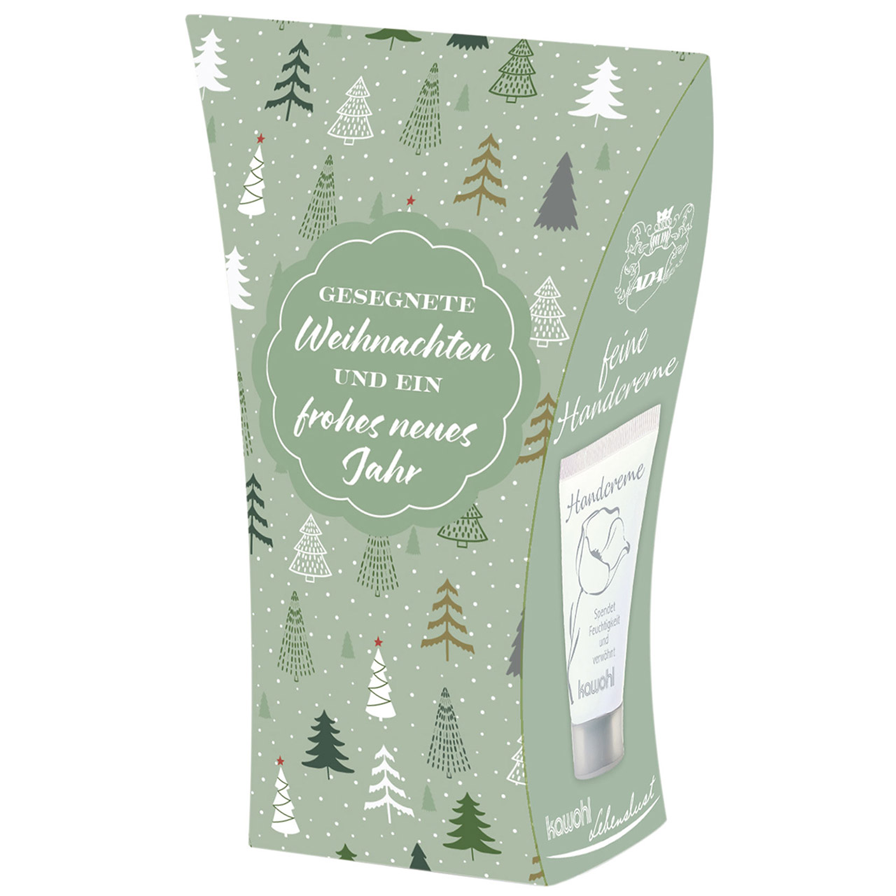 Gesegnete Weihnachten und ein frohes neues Jahr Handcreme - Gesegnete Weihnachten und ein frohes neues Jahr - Grafik Tannenbaum Muster
