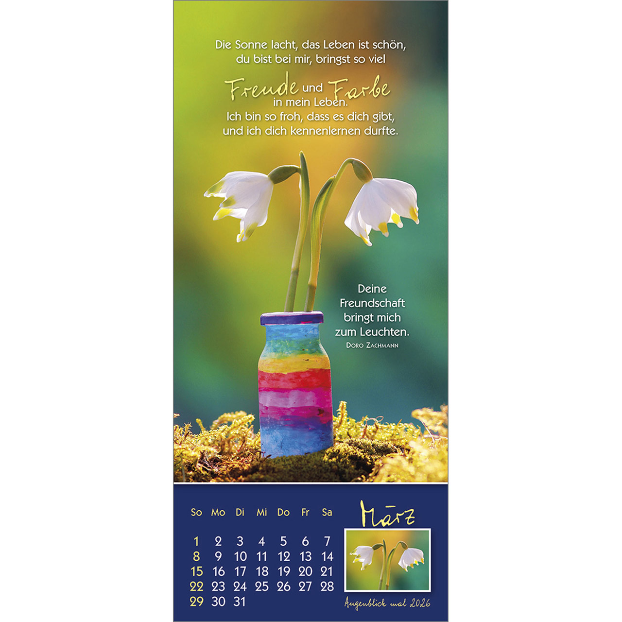 Tischkalender - Augenblick mal 2026
