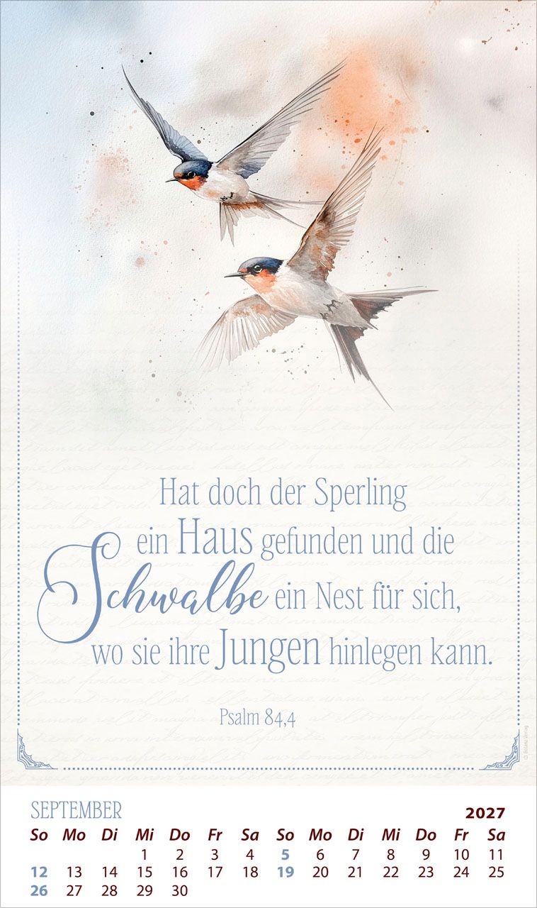 Posterkalender - Die Kraft der Worte 2027 Posterkalender
