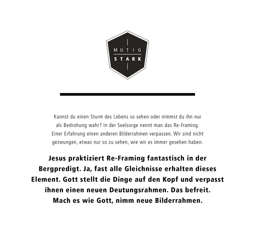 Aufstellbuch - Mutig und stark