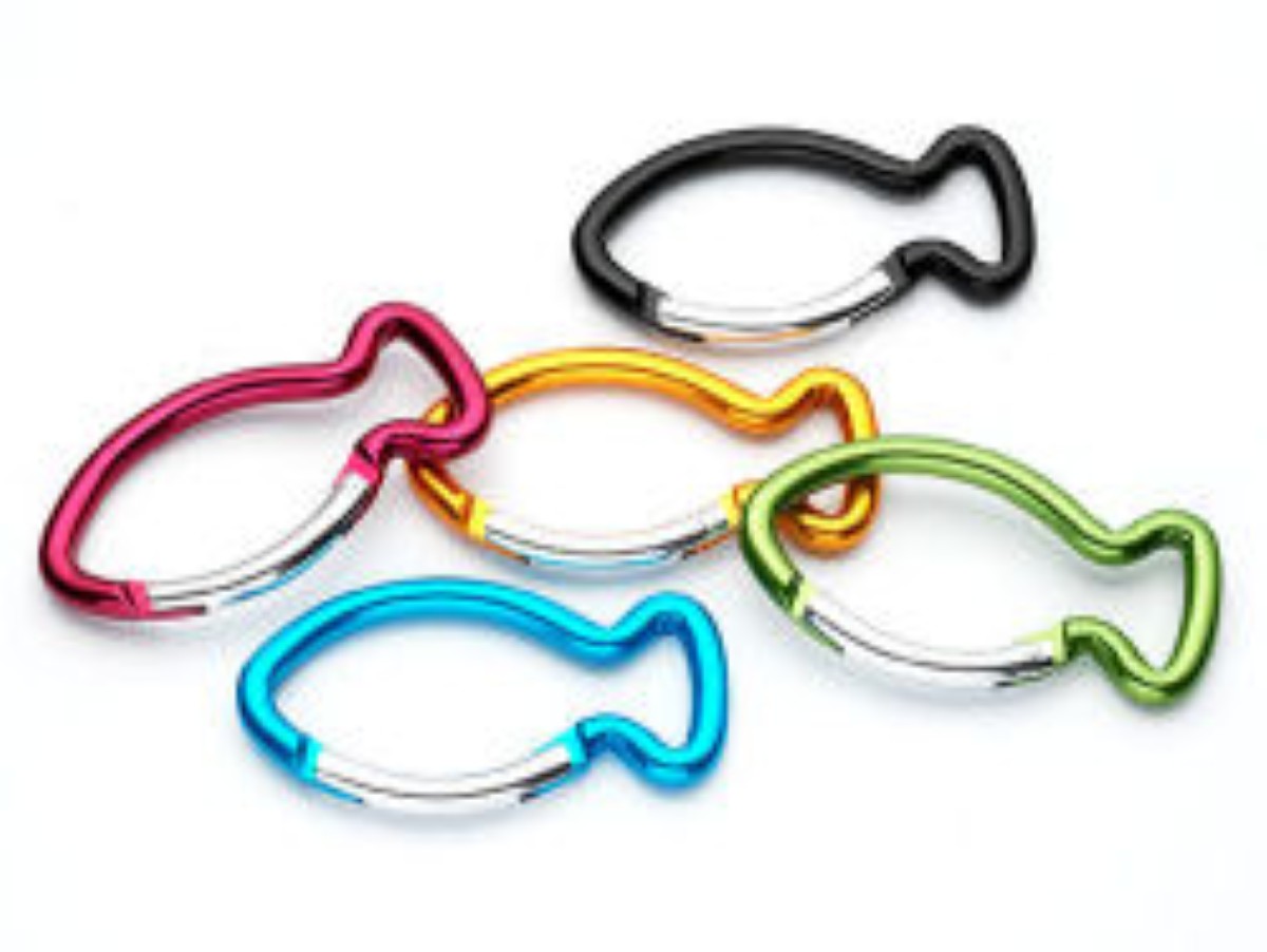 Schlüsselanhänger - Schlüsselanhänger 'Karabiner' 1 Ex.
