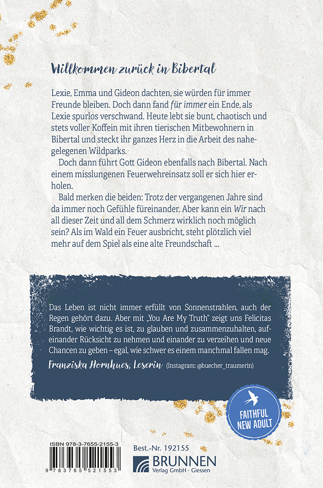 Buch - You Are My TRUTH - Buch Steg Muster