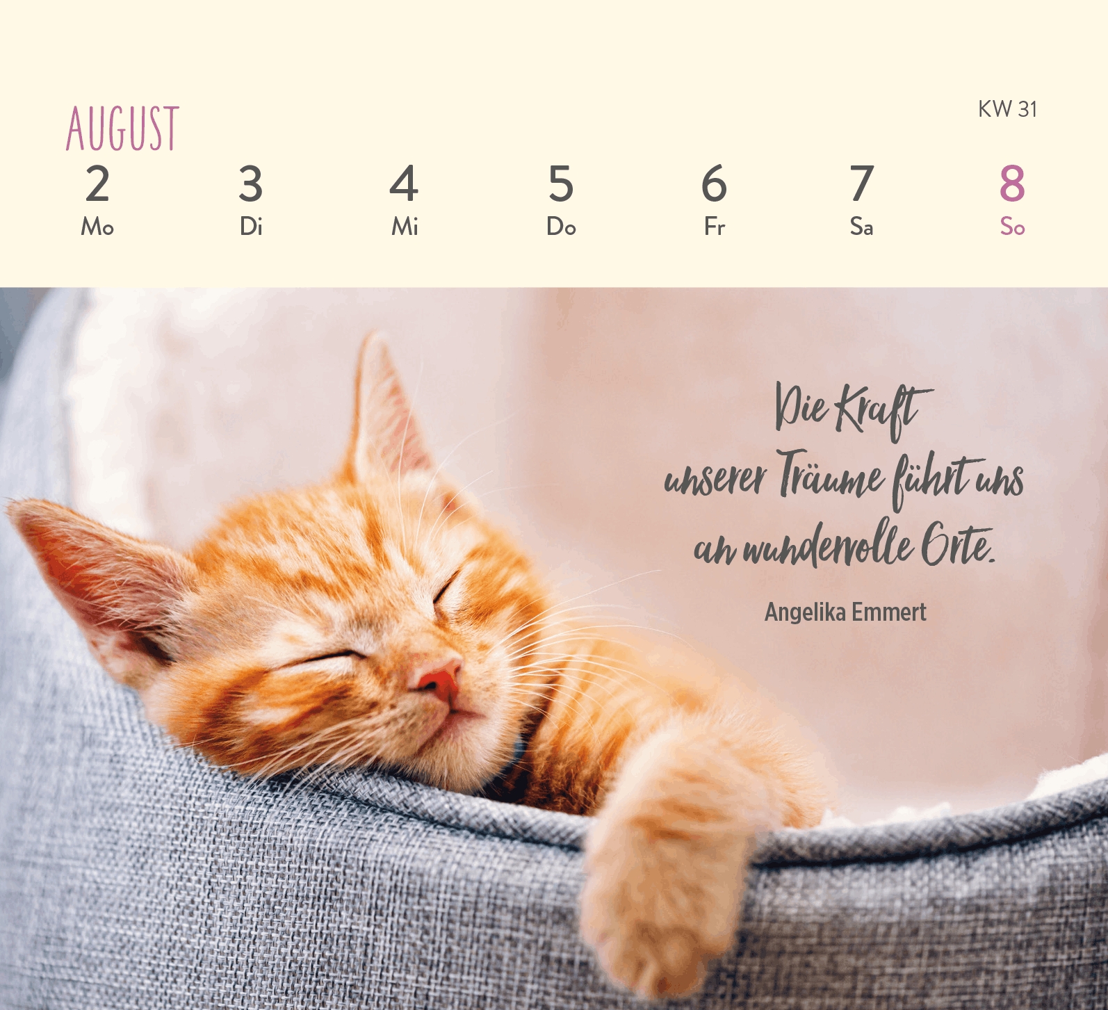 Aufstellkalender - Für Katzenfreunde 2027
