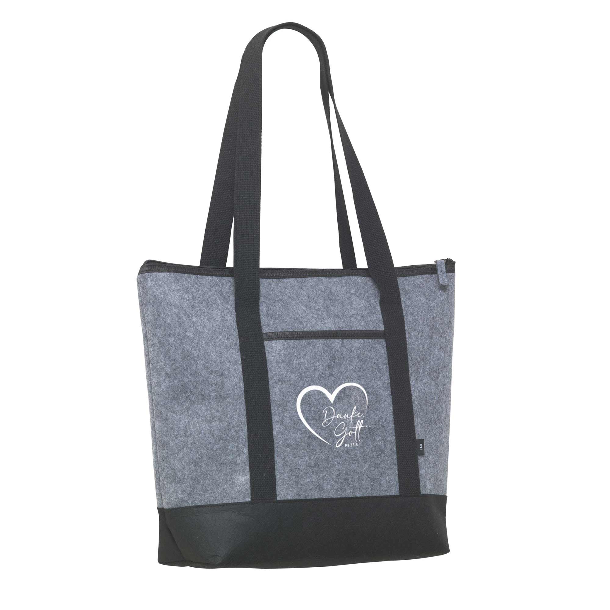 Tasche - Kühltasche / Einkaufstasche 'Wegbegleiter' - Tasche Herz