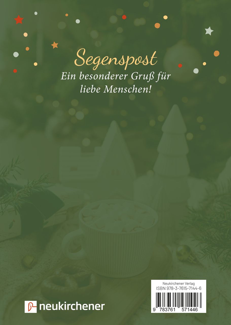 Grußheft - Segenspost zu Weihnachten