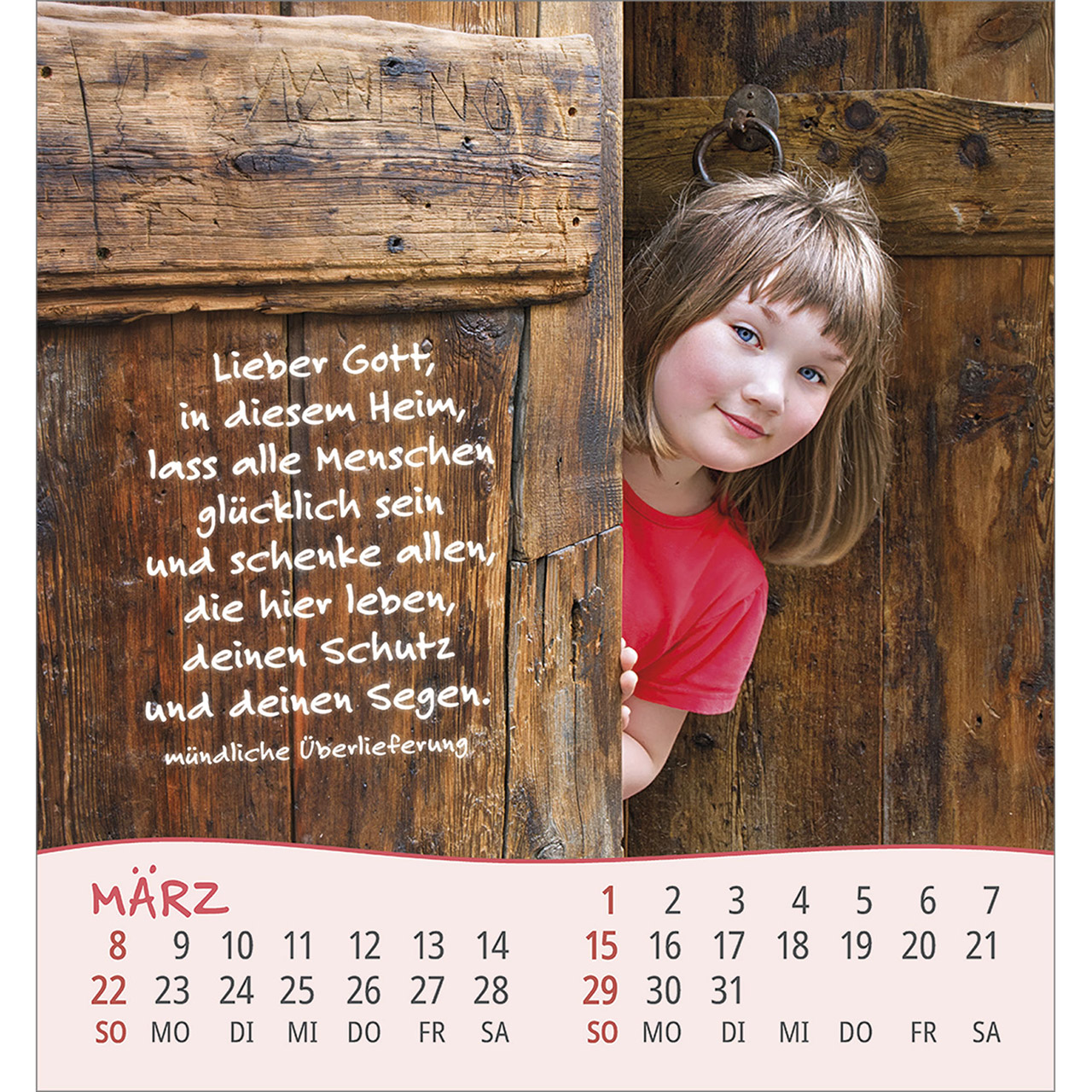 Tischkalender - Gott hat alle Kinder lieb 2026