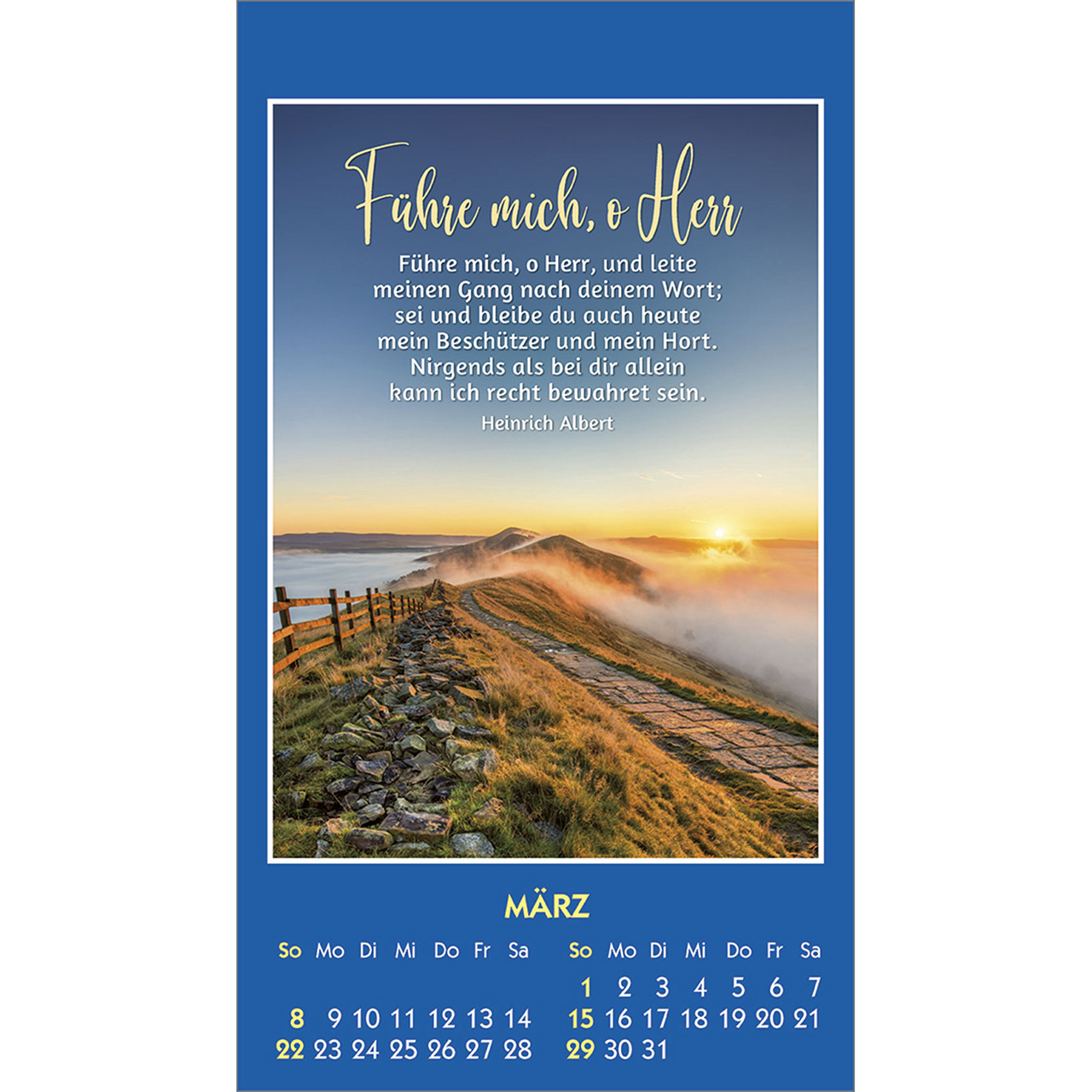 Aufkleberkalender - Ein gutes Wort für Dich 2026