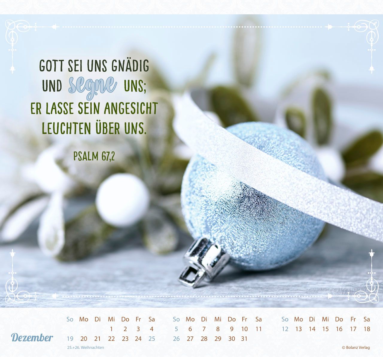Wandkalender - Am Anfang war das Wort 2027 Wandkalender