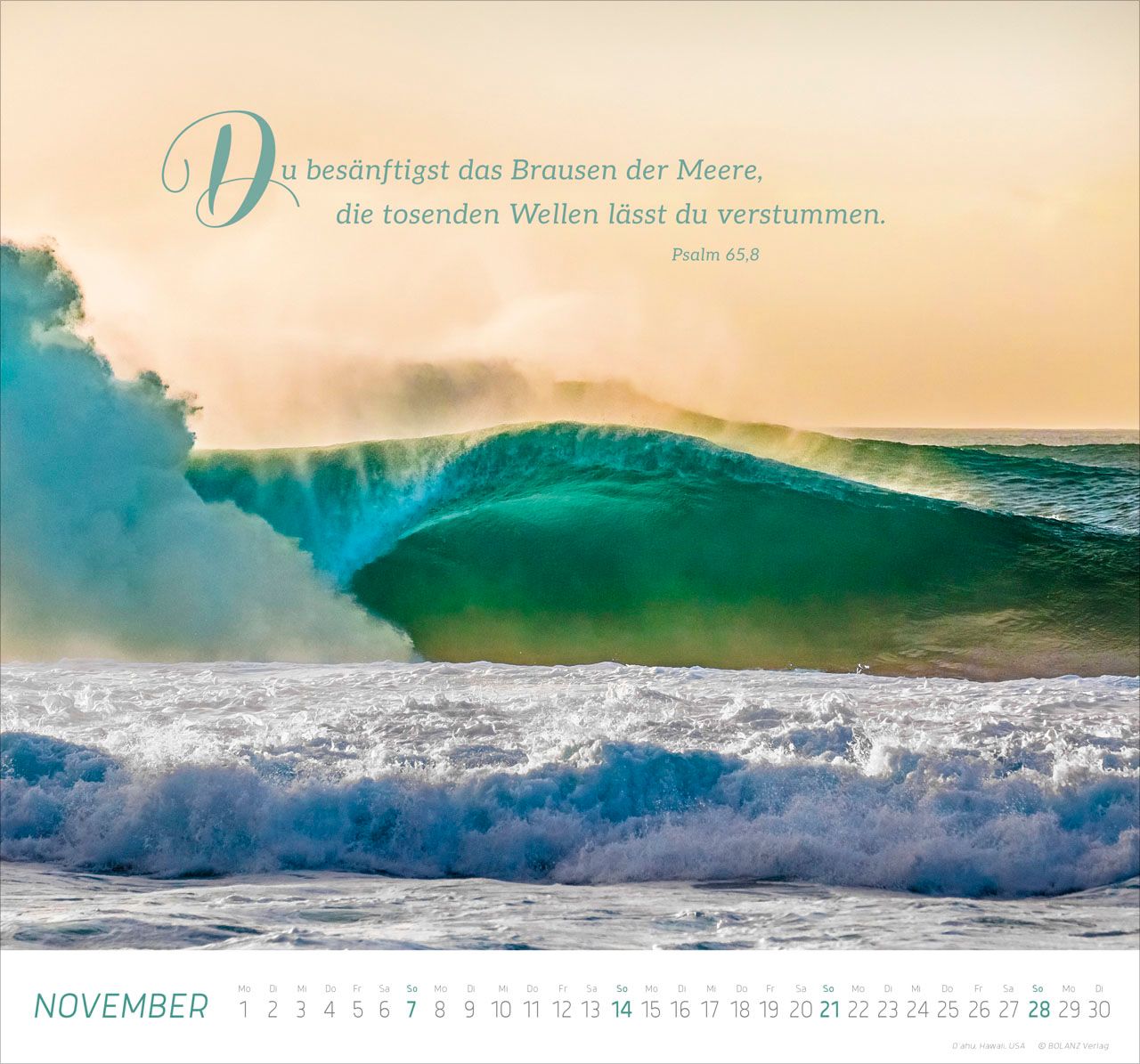 Wandkalender - Zeit für Meer 2027 Wandkalender