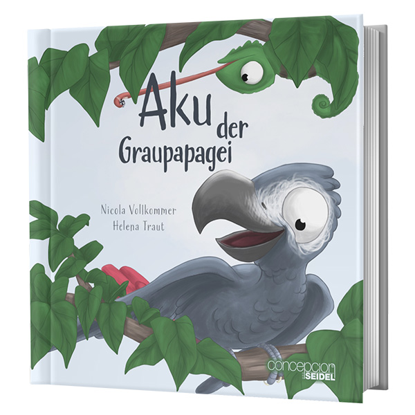 Aku der Graupapagei