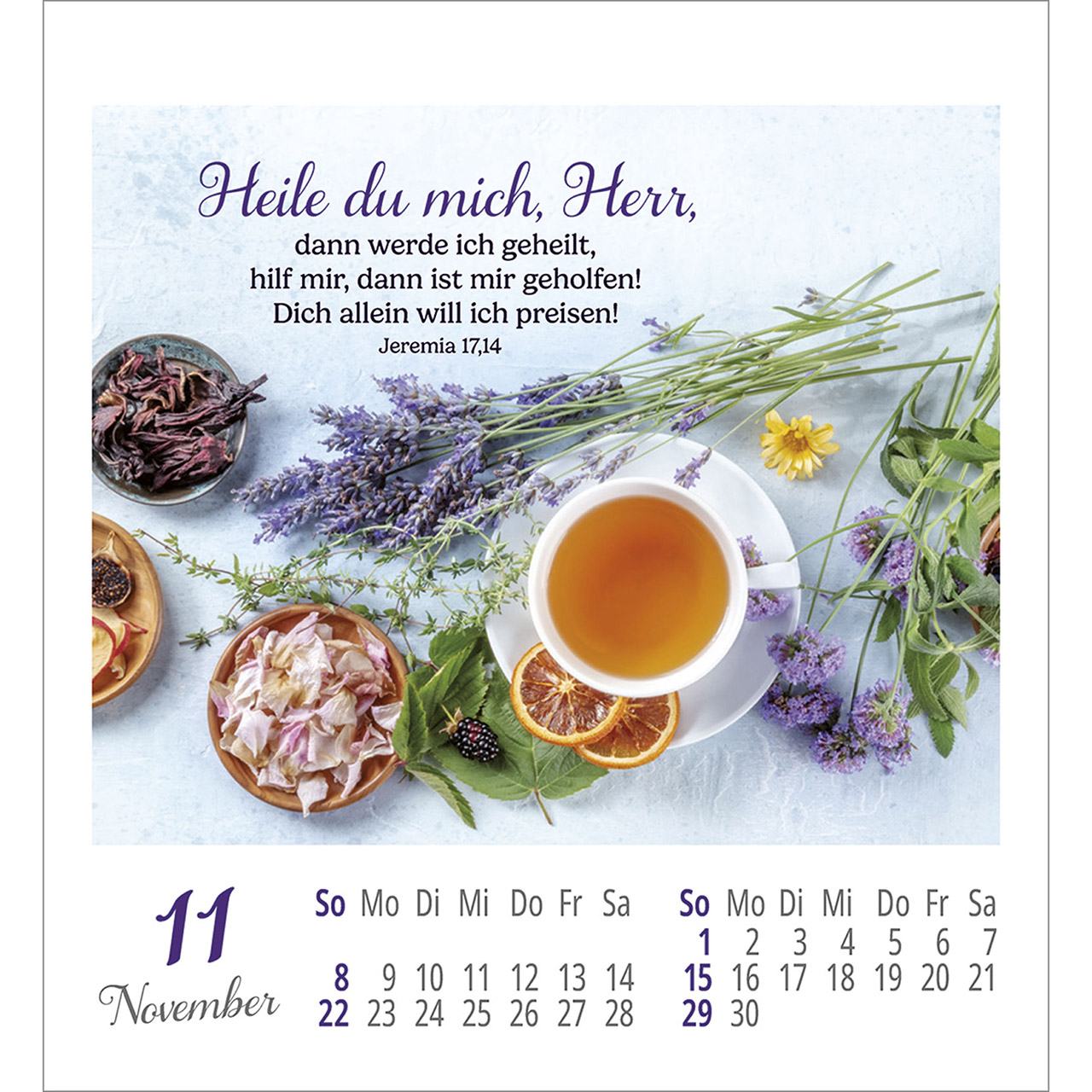 Aufkleberkalender - Lieblingsworte umgeben dich 2026