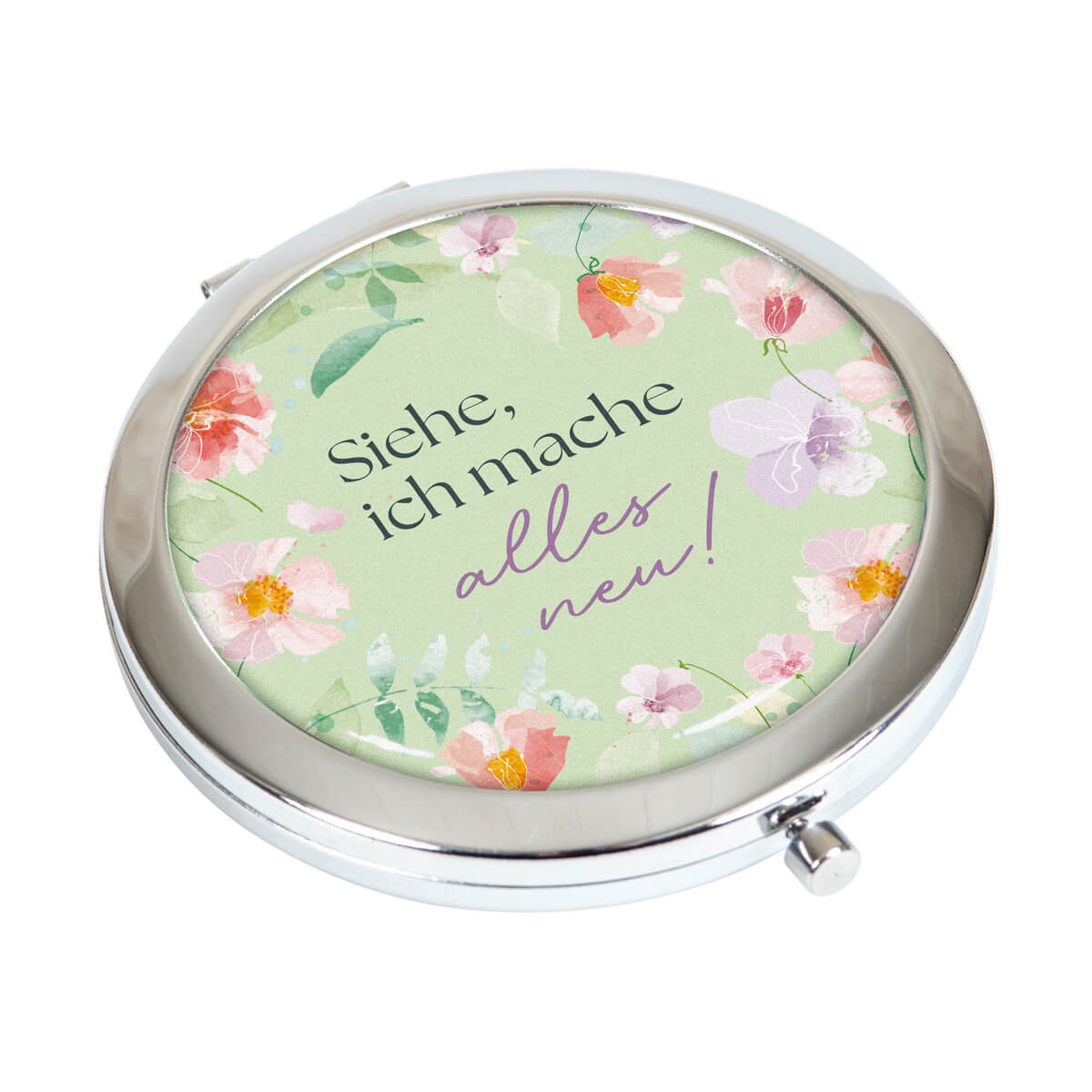 Schmuck & Accessoires - Taschenspiegel                                              'Gott spricht: Siehe