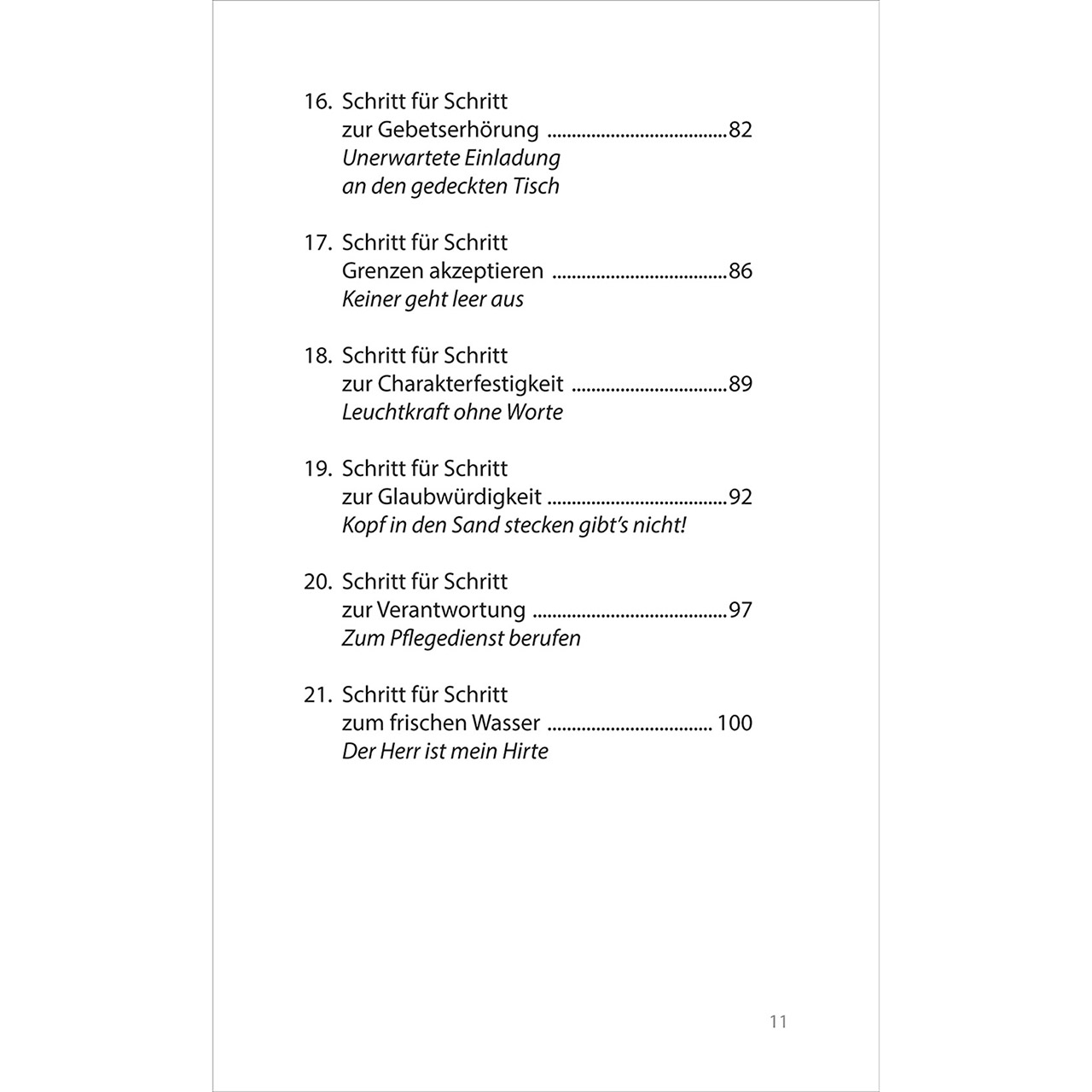 Buch - Schritt für Schritt - so lebt sich's gut - Frau Fluss Steine