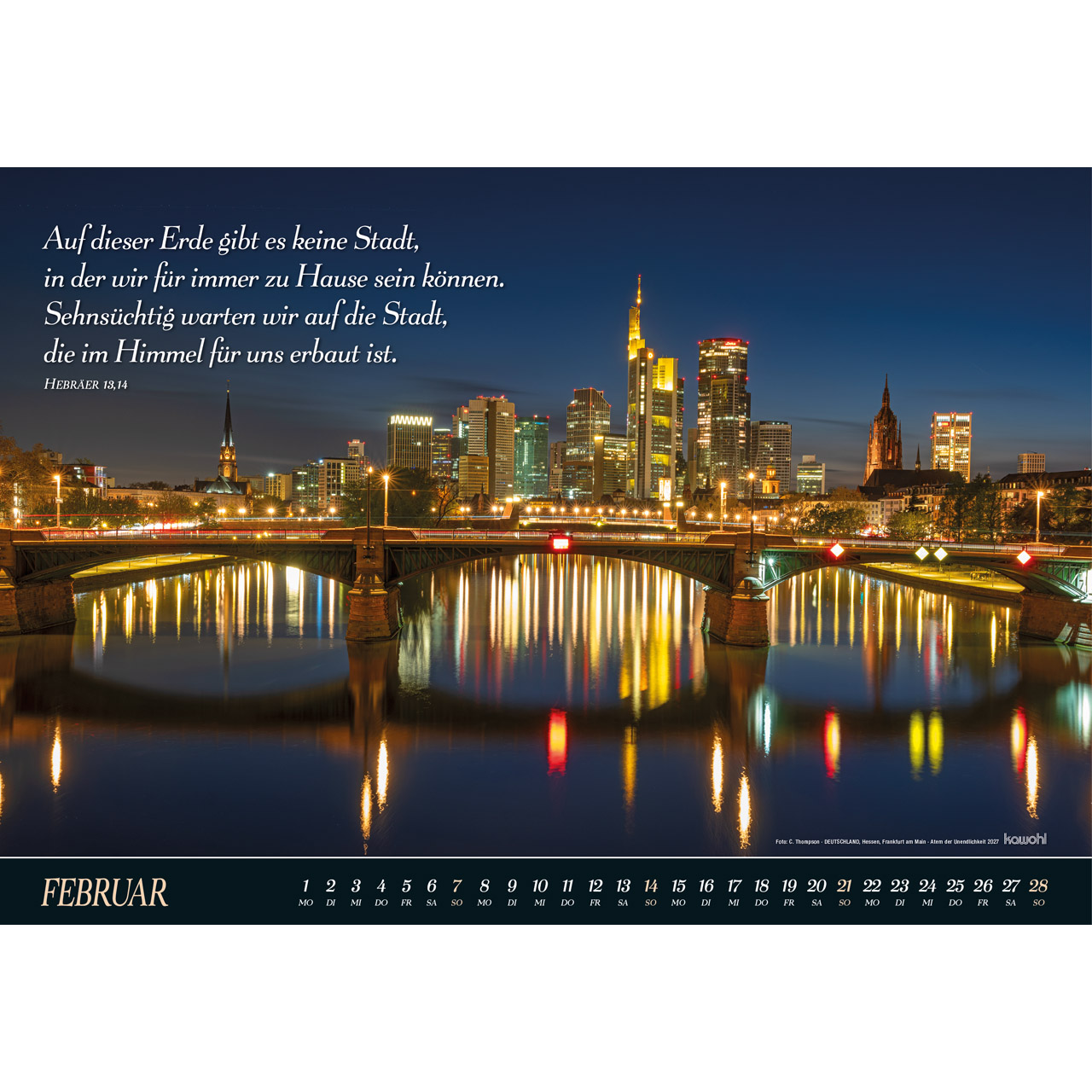 Wandkalender - Atem der Unendlichkeit 2027