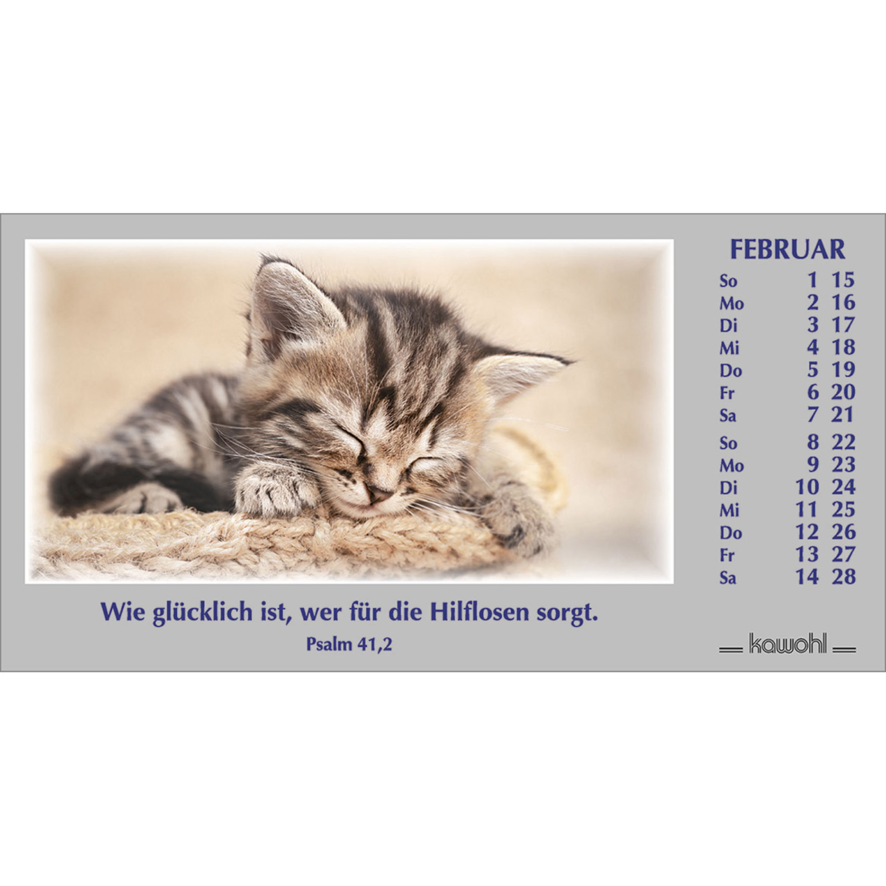 Autokalender - Wege zur Stille 2026