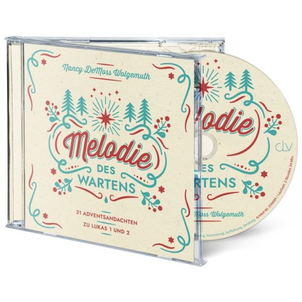 Hörbuch-CD - Melodie des Wartens (MP3-CD) - Tannenbäume Sterne