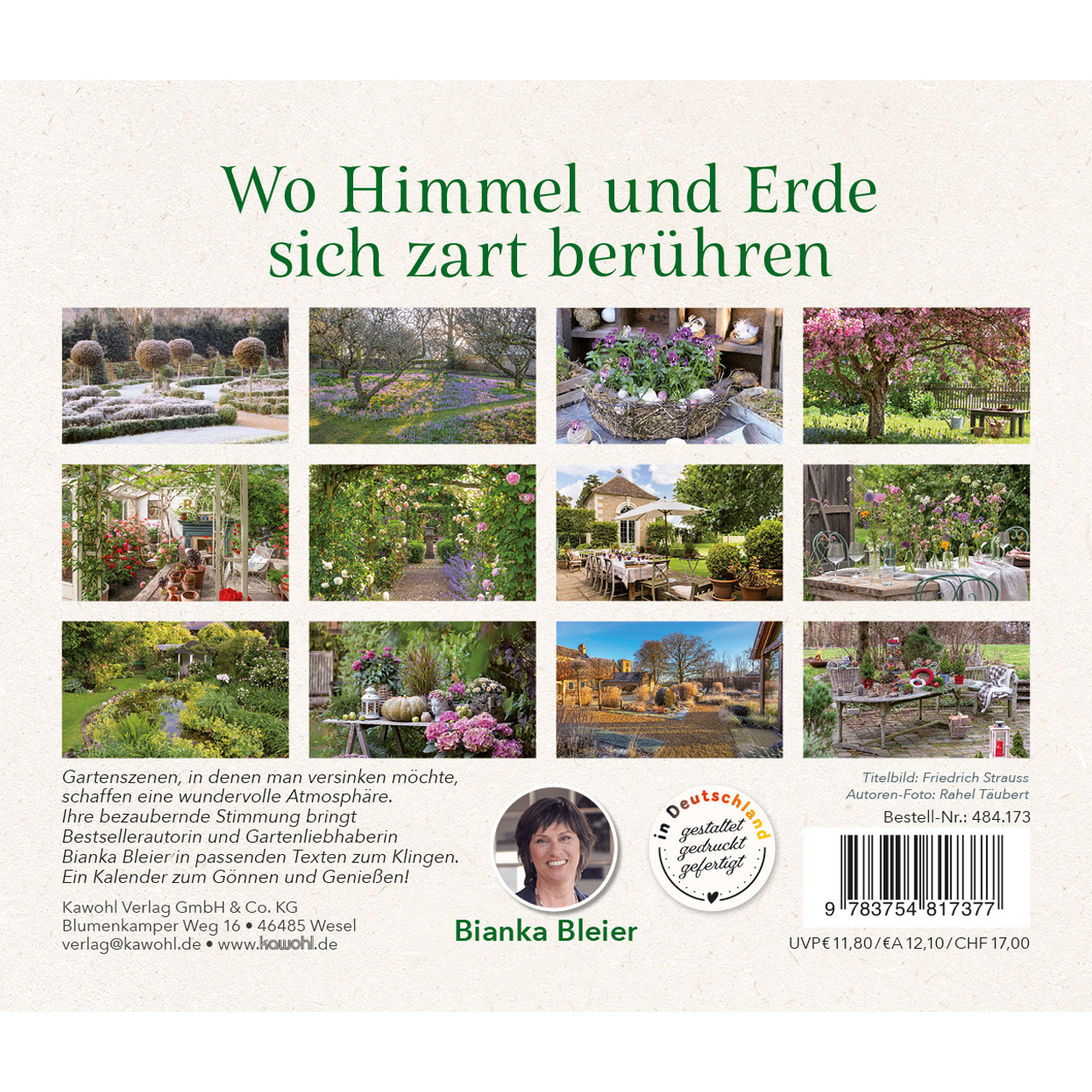 Postkartenkalender - Wo Himmel und Erde sich zart berühren 2027