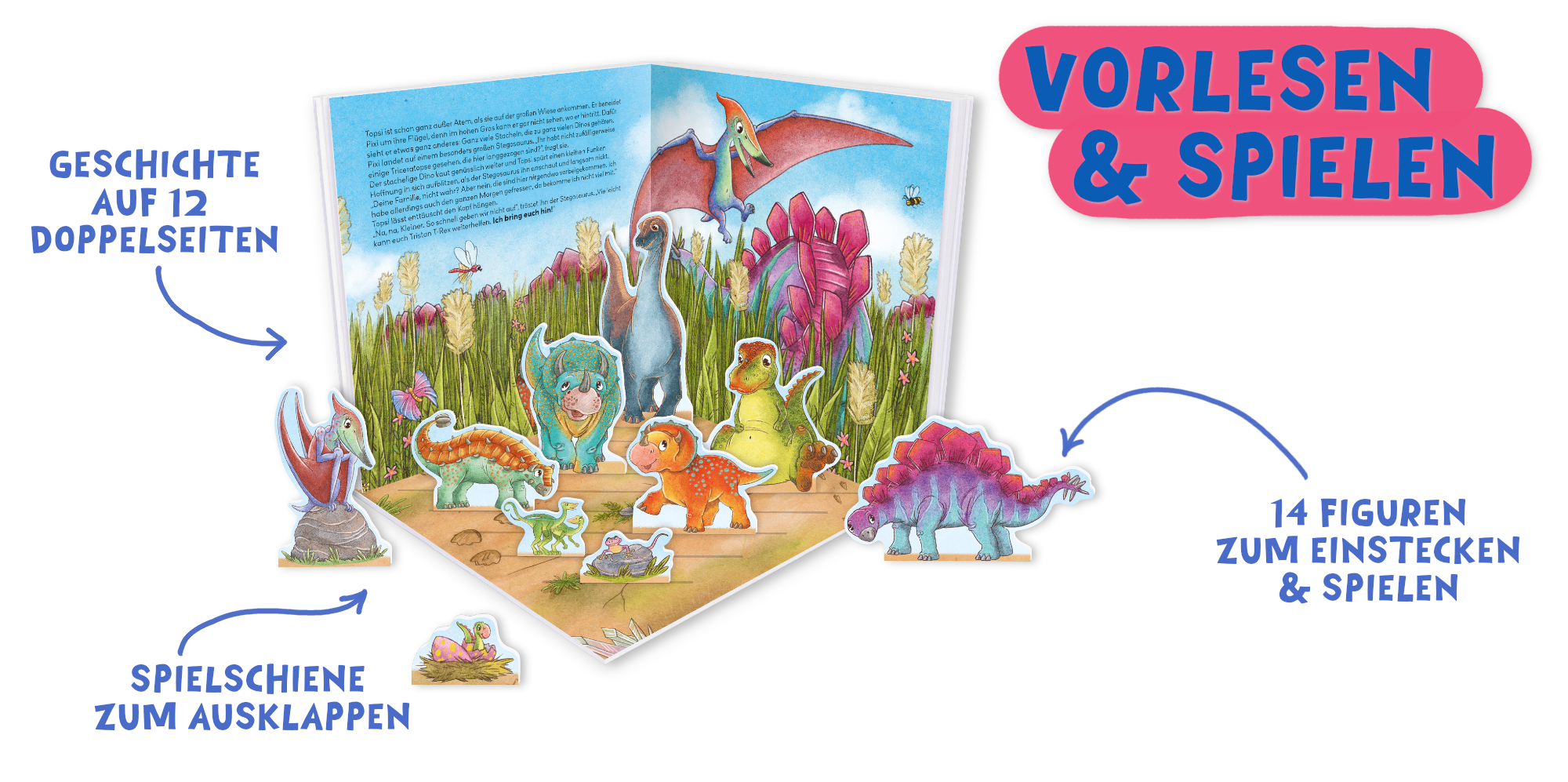 Buch - Neue Dino-Freunde für Topsi